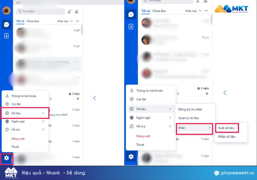 Cách sao lưu tin nhắn Zalo đã xóa trên máy tính
