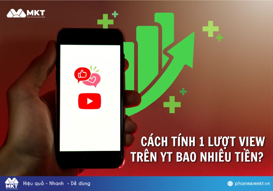 Cách tính 1 lượt view trên youtube bao nhiêu tiền