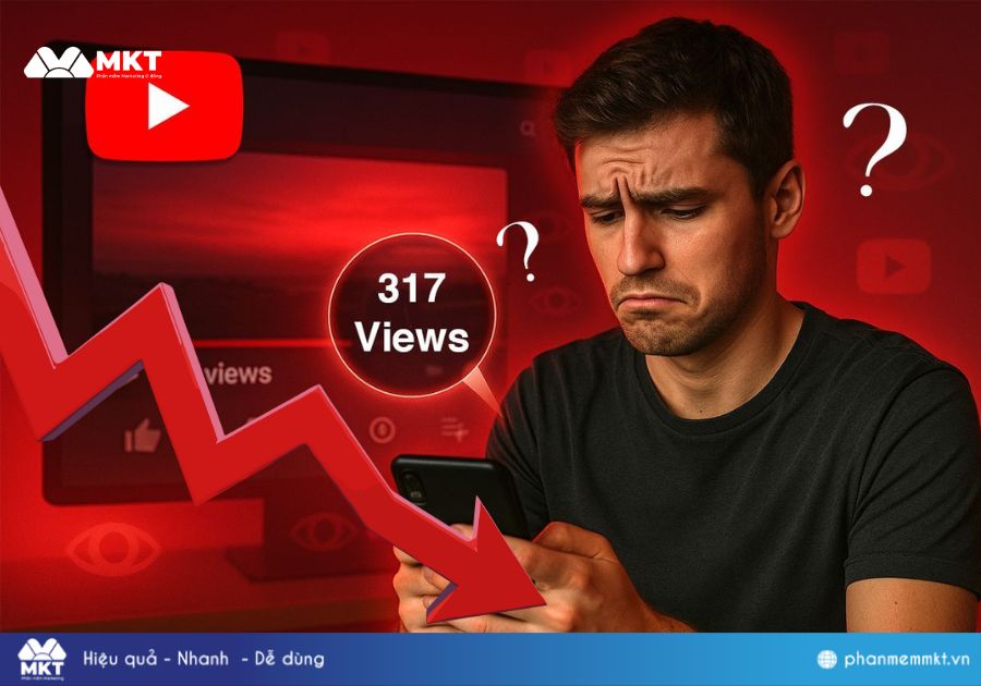 Dấu hiệu kênh Youtube bị bóp tương tác