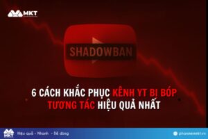 Kênh Youtube bị bóp tương tác