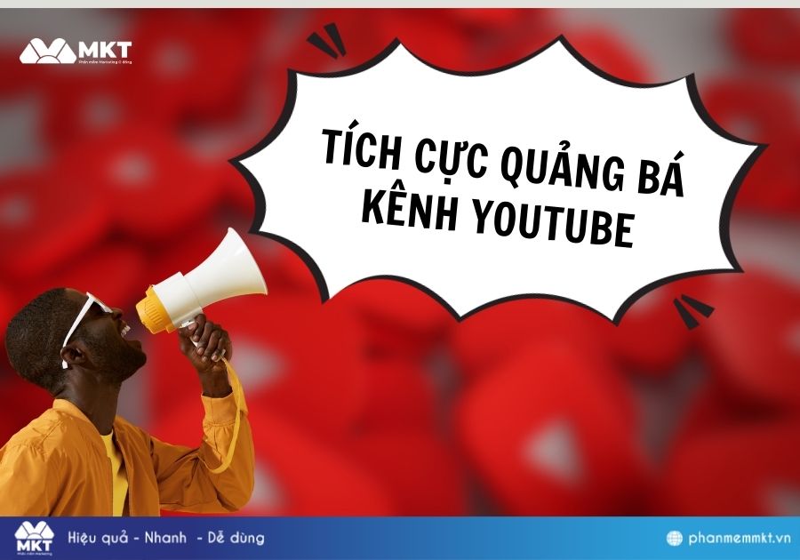 Tích cực quảng bá kênh Youtube sang các nền tảng khác